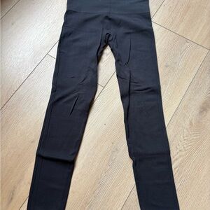 SPANX Ribbed Knit Legging | Black High-Waist Leggings